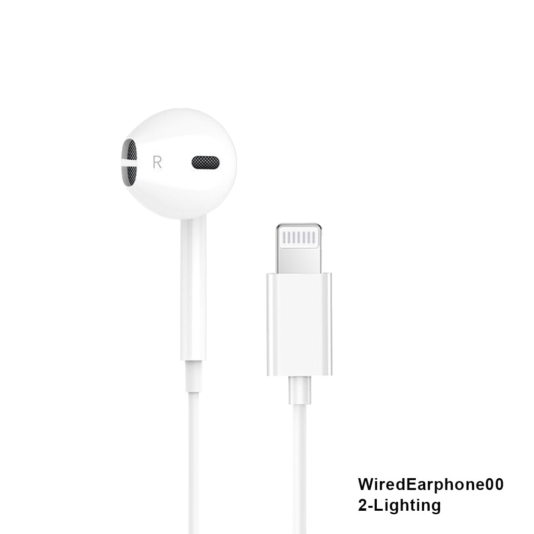 IZ-0902 Iphone Wired Earphone,Best wired earphone with mic,Wired Earphone  with Lighting Jack
