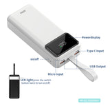 IZENIS MP-001 30000mAh MagaPower Bank with LED light
