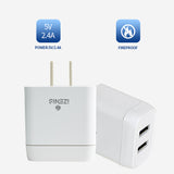 IZENIS P-03 Charger, two Ports USB-A*2, 2.4A plug