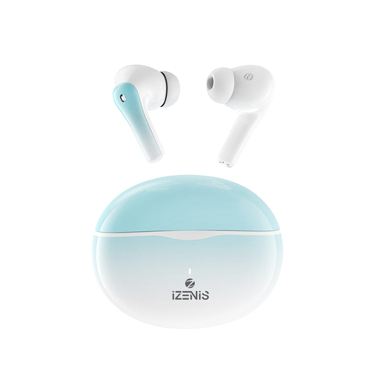 IZENIS izPods F020,Bluetooth5.3 In-Ear Headphones with ENC for Clear Call,Earbuds with Waterproof IPX5